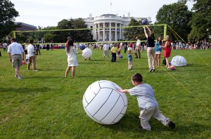 south lawn 300x198 Birthday Parties White House Style