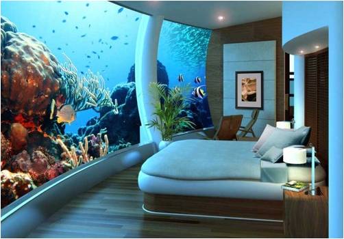 aquarium room