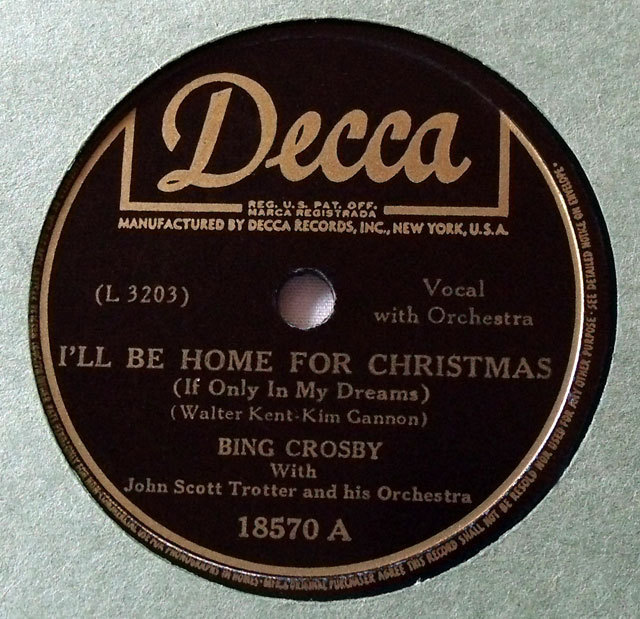 I39;ll be home for Christmas. You can coun by Bing Crosby 