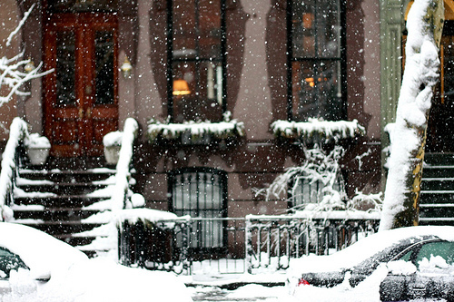 NYC apartment in winter