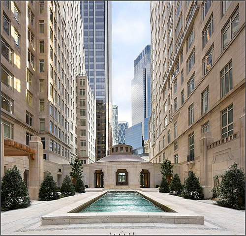 Courtyard at 15 Central Park West