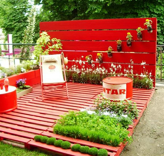 pallet-deck-garden