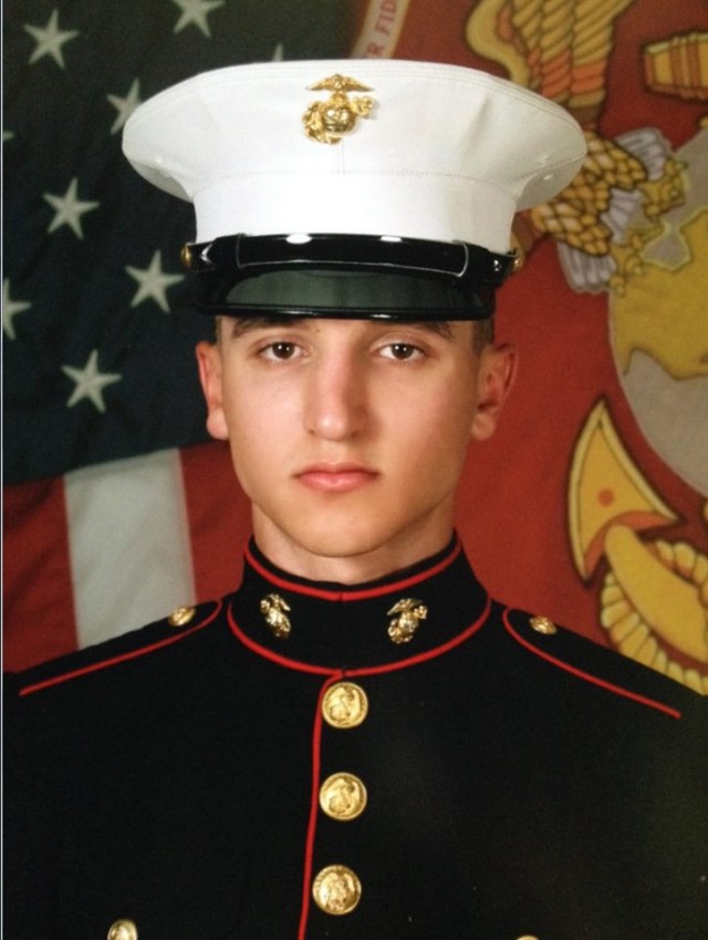 "This is my Son Richard M. Rossetti - he is an active Marine stationed in Quantico, VA as an Air Traffic Controller. This Veterans Day I would like to send out a special thank you to him and all servicemen and women for their service and the sacrifices they make every day for this great country!"