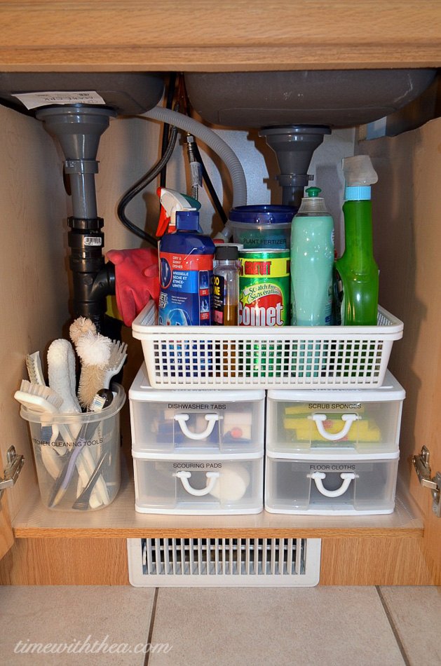 Kitchen Sink Storage