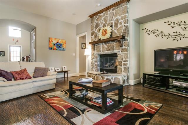 Rock fireplaces provide flexibility in DFW homes