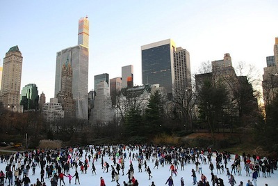 Winter in New York: Ice Skating in Central Park