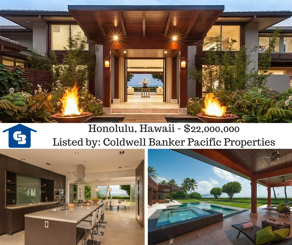 Honolulu, Hawaii - $22,000,000Listed by- Coldwell Banker Pacific Properties