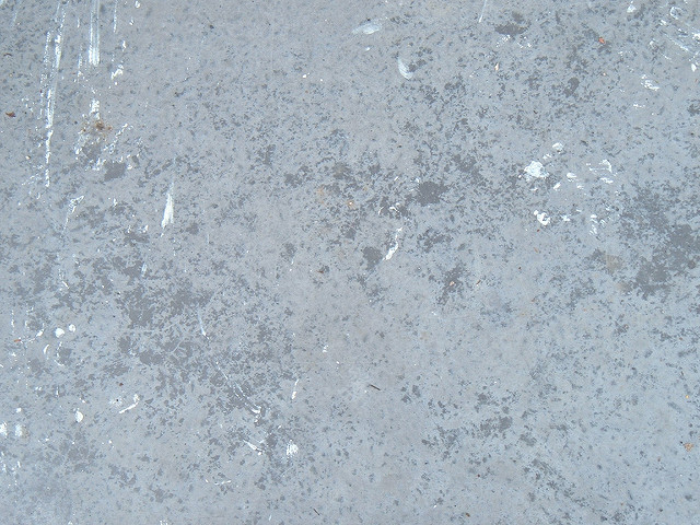 Closeup of polished concrete floor