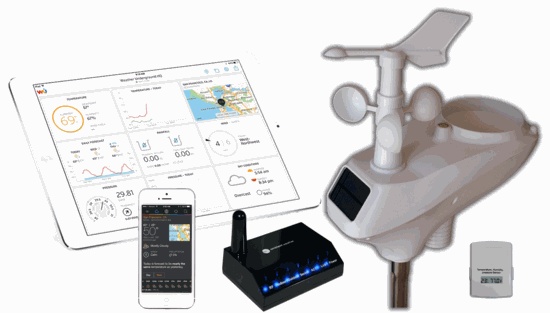 Ambient Weather WS-1400-IP OBSERVER Solar Powered Wireless Internet Remote Monitoring Weather Station