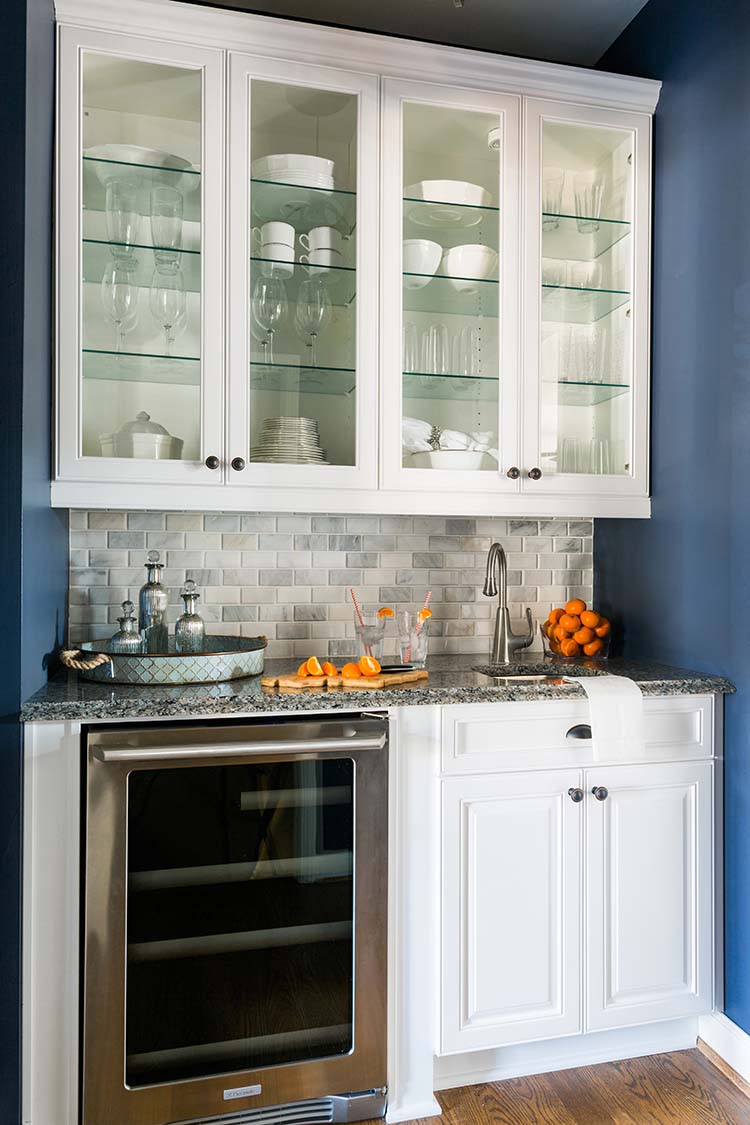 The Trick To Organizing A Kitchen With Glass Front Cabinets Coldwell Banker Blue Matter,Diy Home Bar Ideas On A Budget