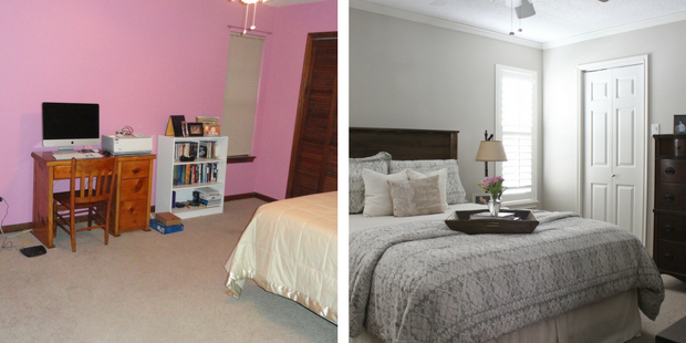 Guest Bedroom Before & After