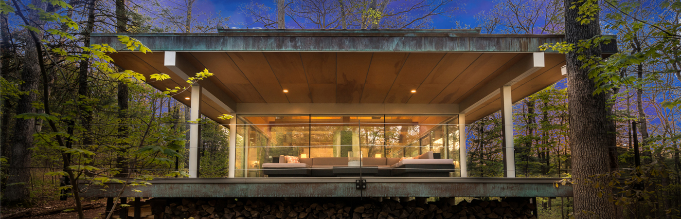 Home of the Week: A Modern Treehouse in the West Virginia Mountains