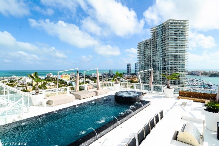 Of The Most Stunning Rooftop Pools In Miami