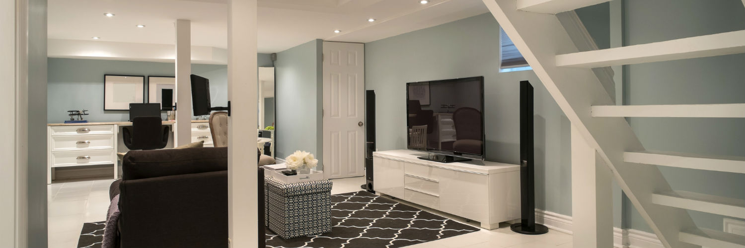 How To Partially Finish Your Basement On A Budget Coldwell Banker Blue Matter