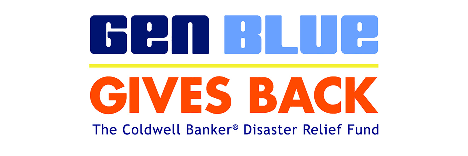 Gen Blue Gives Back, the Coldwell Banker Disaster Relief Fund